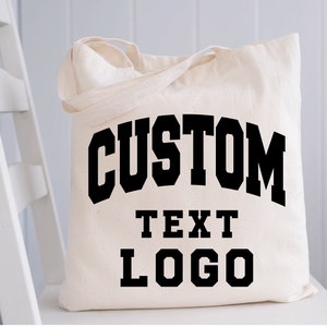 Sacs fourre-tout personnalisés - Concevez votre propre sac unique pour le shopping, le travail ou les loisirs - Personnalisez avec de l'art, du texte et des couleurs