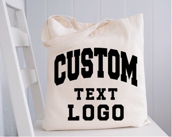 Custom Tote Bags - Design Your Own Unique Bag for Shopping, Work, or Leisure - Personalize with Art, Text, and Colors