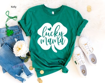 Lucky Mama Shirt | Etsy