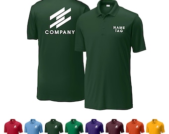 Custom Performance Polo Shirt: Moisture-Wicking, Quick-Dry, Personalized