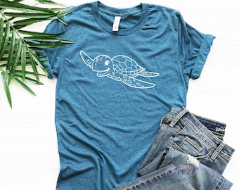 Turtle Shirt, Turtle Lover, Turtle Lover Gift, Sea Turtle Shirt, Love Turtle Shirts, Save The Turtle Shirt, Animal Lover Shirt