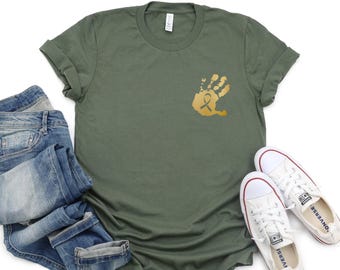 Childhood Cancer Shirt, Cancer Awareness Shirt, In September We Wear Gold Shirt, Gold Ribbon Shirt, Oncology Nurse Shirt, In September Shirt