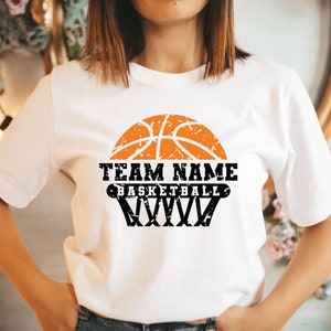 Personalized Basketball Shirt, Basketball Team Shirt, Basketball Player Shirt, Custom Basketball T-Shirt, Basketball Group Shirt