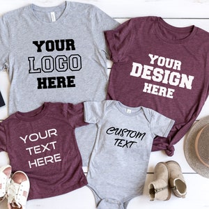 Custom Shirt, Custom  Logo Shirts, Personalized Tshirt, Personalized, Custom Shirt, Add Your Own Text