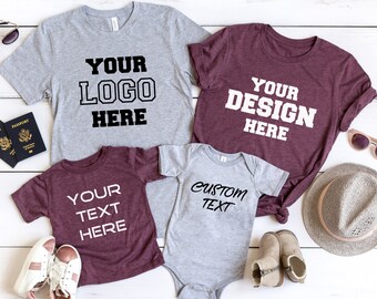 Custom T Shirts for Baby & Infant Design Your Own Kids Personalized Cute Custom Cotton T-Shirts Custom T Shirts for Baby & Infant Design Your Own Kids Personalized Cute Custom Cotton T-Shirts