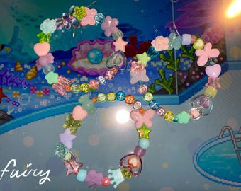 Braccialetto kandi con perline personalizzato - a tema