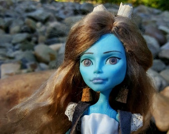 Namia - OOAK Repainted Mermaid Doll