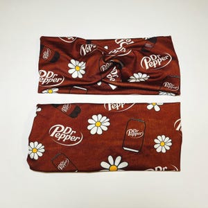 Pop headband, soda headband gift, twisted headband