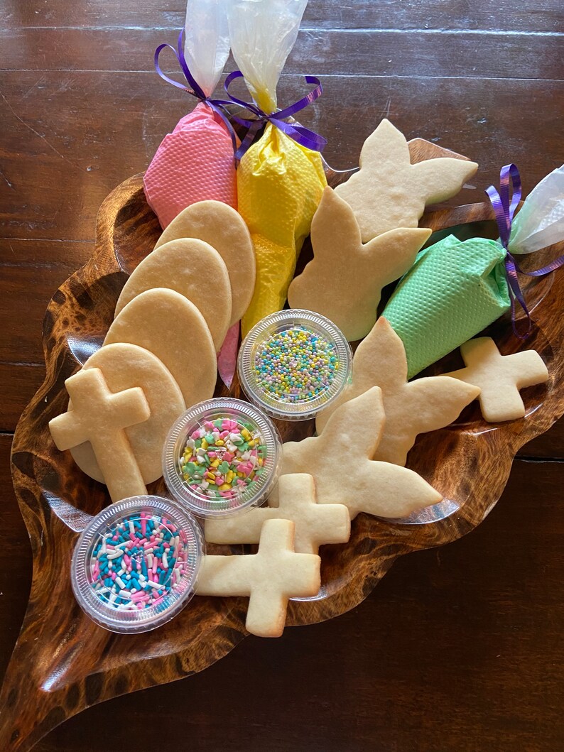 Easter Cookie Kit DIY Easter Cookie Kit Easter Sugar Cookie Etsy