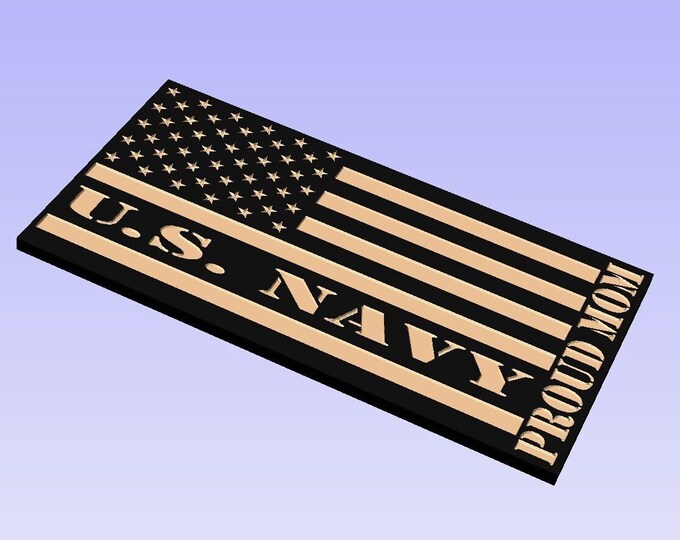 SVG File U.S. Navy Proud Mom SVG File. Check Out Our 50 Flag SVG Bundle For Huge Savings!!!