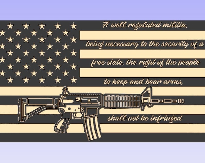 SVG 2nd Amendment Flag svg file. Check out our 50 Flag SVG Bundle For Huge Savings!!!