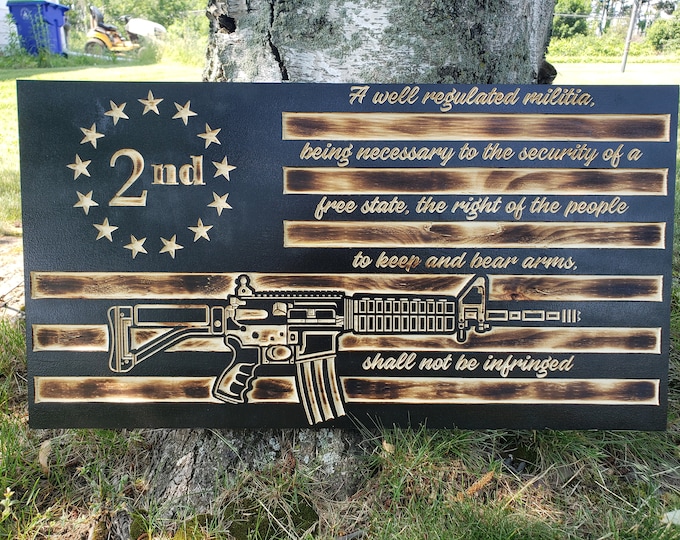 SVG Second Amendment flag SVG File. Check out our 50 Flag bundle for huge savings!!!
