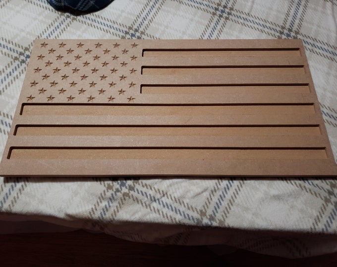 SVG American Flag For Use With CNC and Lasers. Check out our 50 flag bundle for huge savings!!