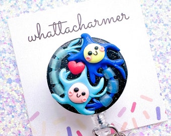 Carrete de insignias de neurociencia, insignia de neuronas, clip de identificación de enfermera de neurología, carrete de identificación de neurociencia, soporte para insignia de enfermera de neurología, insignia de médico de neurocirugía