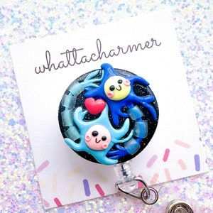 Neuroscience Badge Reel, Neurons Badge, Neurology Nurse ID Clip, Brain Science ID Reel, Neuro Nurse Badge Holder, Neurosurgery Doctor Badge