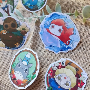 Stickers kawaii anime japon pack collection livre déco unique
