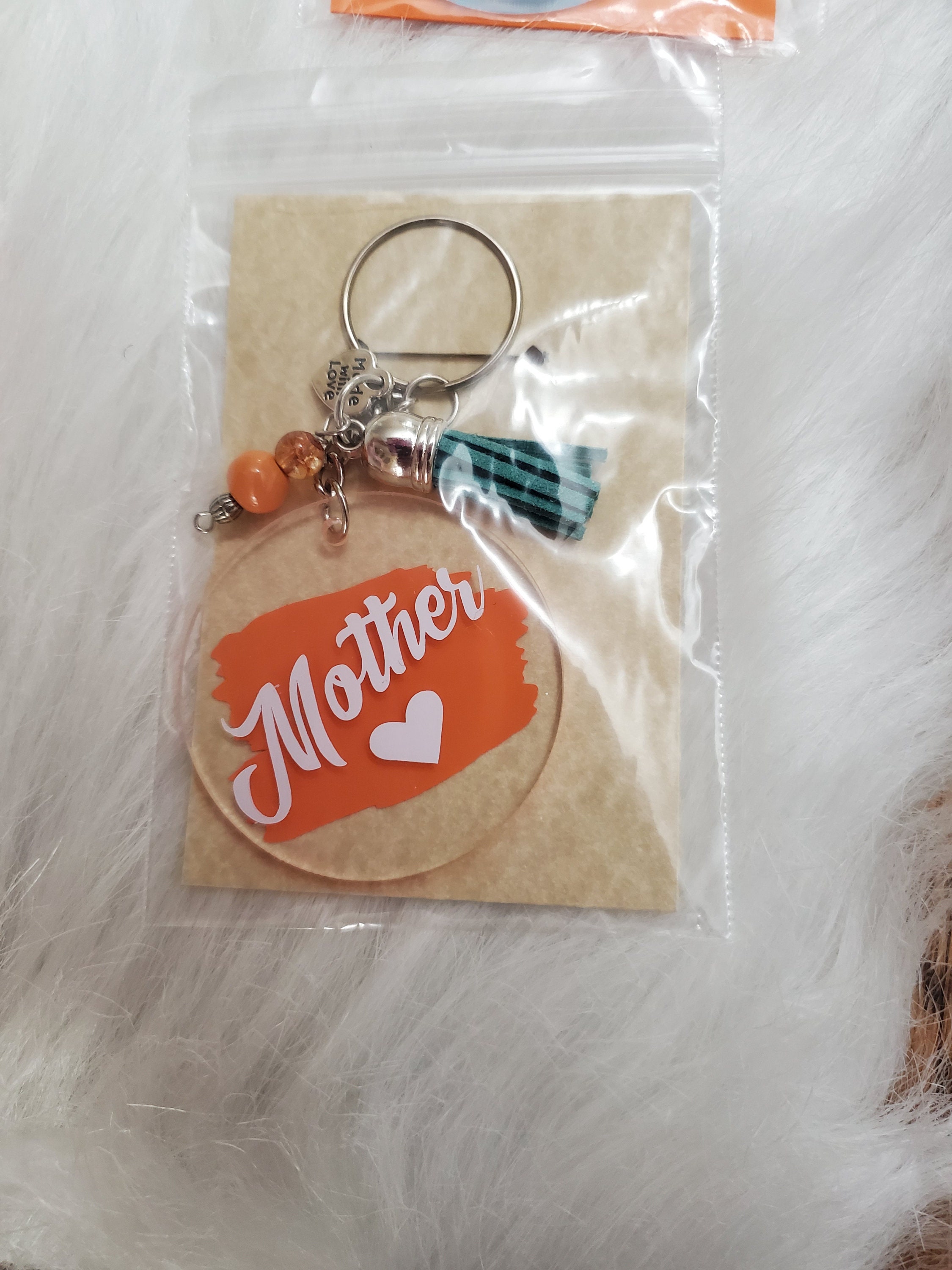 Boy Mom' Mother's Day Themed Keychains With Tassels – Christina's Creations  / CB