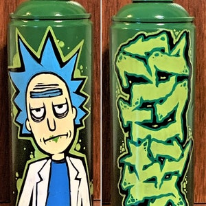 Custom graffiti spray paint can name letters lettering character theme personalized street art streetart aerosol painting acrylic spraycan image 3