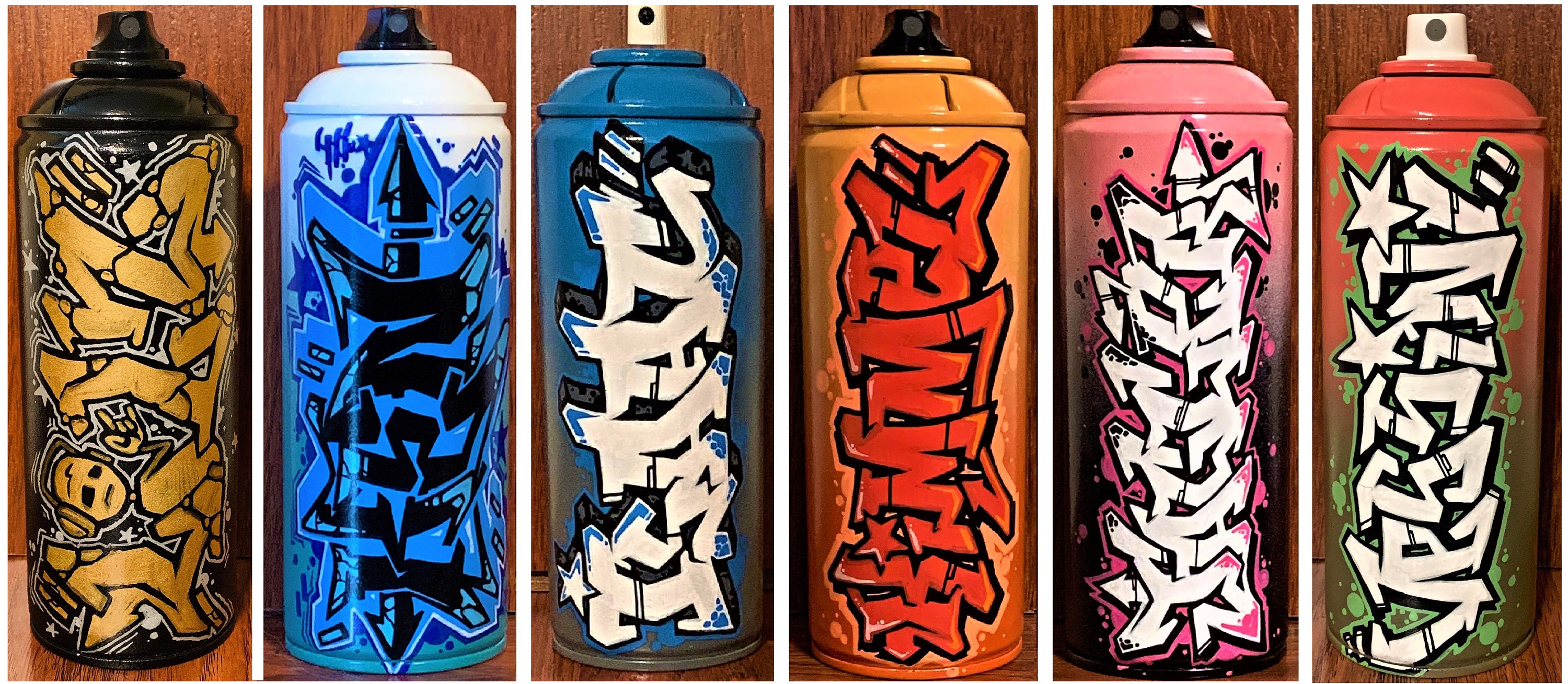 La peinture en aérosol graffiti personnalisée peut nommer des lettres  personnalisées art de la rue peinture en aérosol unique en son genre avec  une bombe aérosol acrylique personnalisable -  France