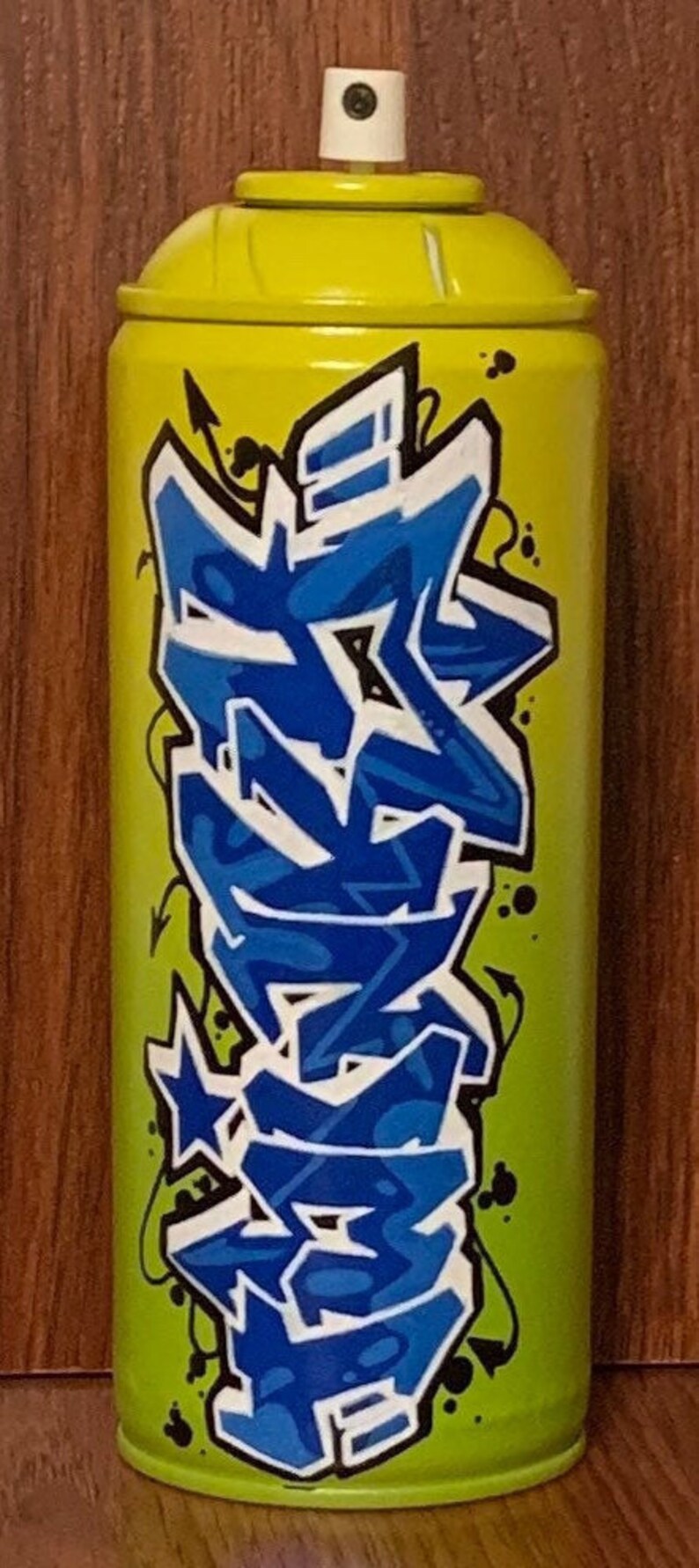 Custom graffiti spray paint can name letters personalized art Etsy