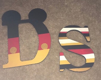 Mickey Mouse Clubhouse Handpainted Wooden Letters