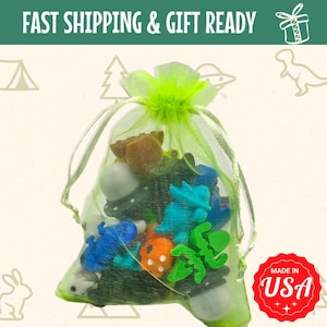 3D Printed Animal Fidget Toys – Adventure Pocket Pets Bundle, Articulated Sensory Toy Gift for Kids, Stocking Stuffer