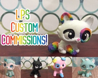 READ DESCRIPTION LPS//Littlest Pet Shop Custom Glass//Resin Eye Commission