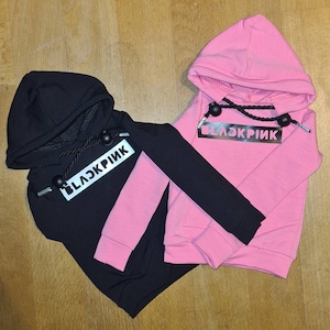 Hoodie with inspired Blackpink Logo, BJD, SD 1/3, Smartdoll, Dollfie Dream