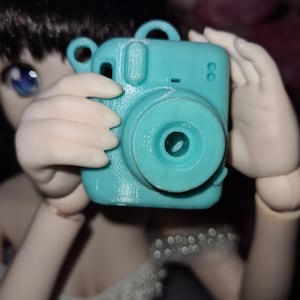 Mini Instax polaroid camera, different colors, 3D print, BJD, SD 1/3, Smartdoll, Dollfie Dream