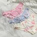 POWDER PANTY SET of 3 - ruffled lingerie - frilly knicker - kawaii cute lolita undies - comfy underwear - gift for girlfriend 