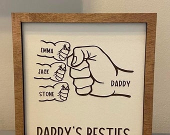 Custom Daddy/Papa/Grandaddy's Beste/Besties