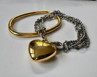 Vintage Two Milor Stainless Steel Bracelets