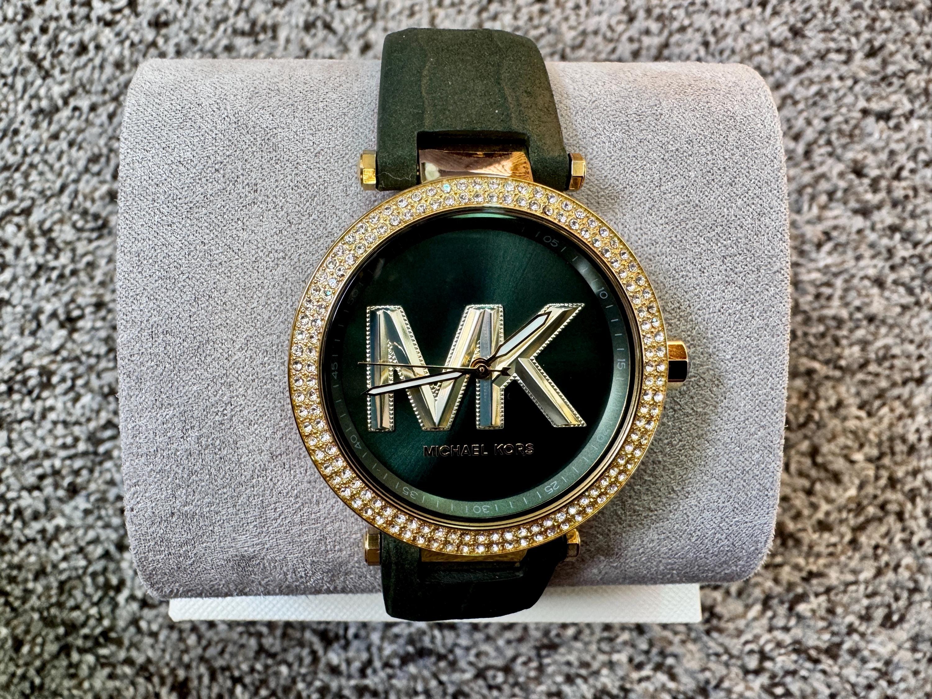 Michael Kors Watch With Crystals - Etsy