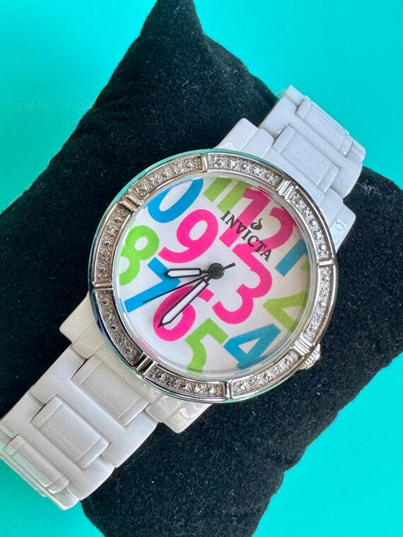 Invicta Wildflower Collection Ceramic Watch View 2