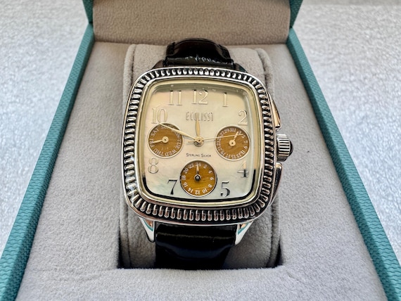 Vintage Ecclissi Sterling Silver Ladies Watch, 1990’s
