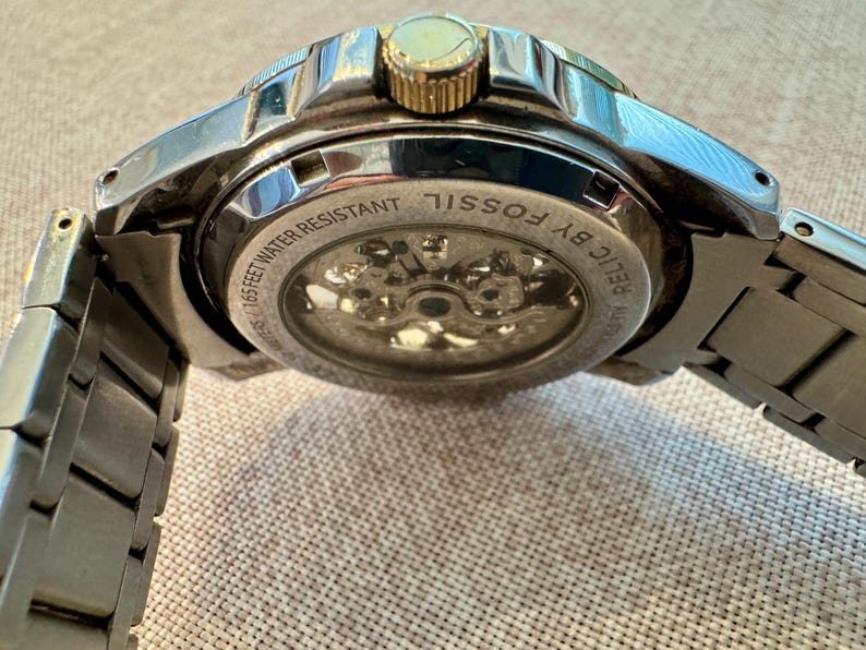 Relic By Fossil Automatic Skeleton Men’s Watch image 5