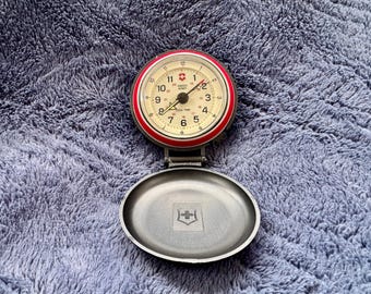 Vintage Swiss Army Travel Alarm Clock, 1990’s