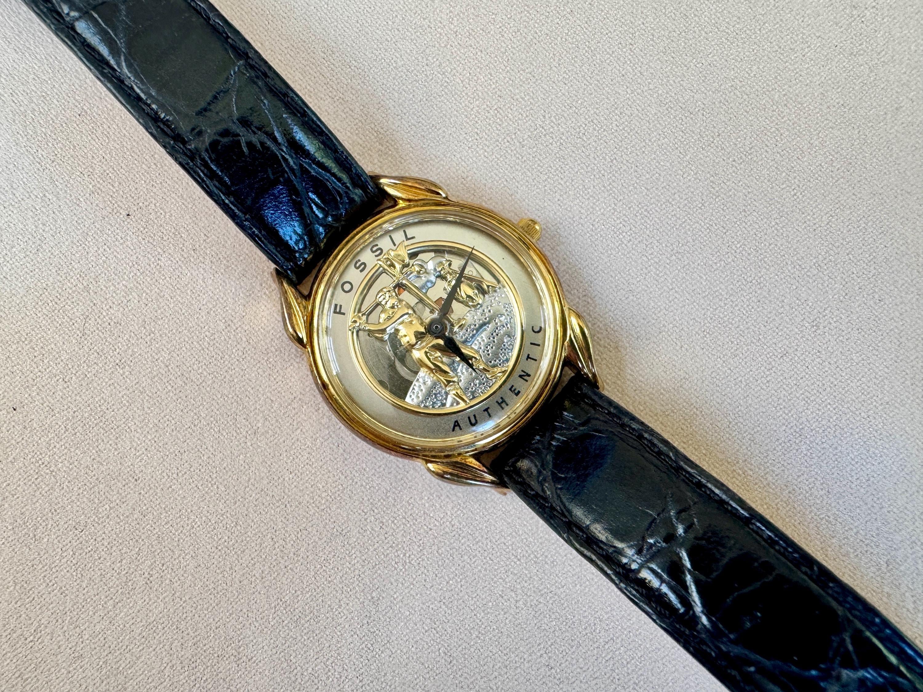 Rare Fossil Watch - Etsy