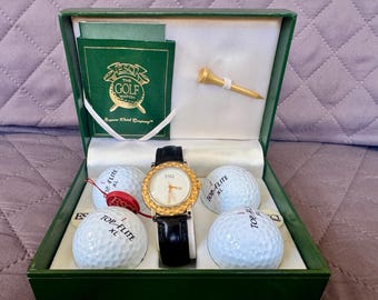 Vintage Movado Esq Limited Edition Golf Watch, Unused, 1990’s