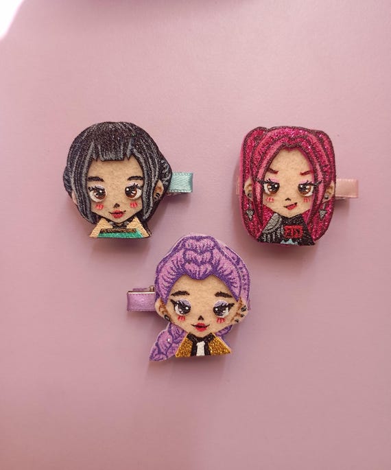 ハントリックスのヘアクリップ、ルミ、ミラ、ゾーイのアクセサリー