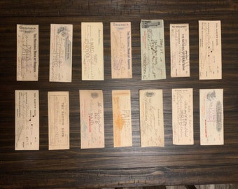 1943 FARMERS /& MERCHANTS EXCHANGE ERIE ILLINOIS ANTIQUE CHECK
