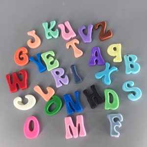 Letters, Alphabet, Fondant letters, Cake decoration,Edible fondant letter decorations #2