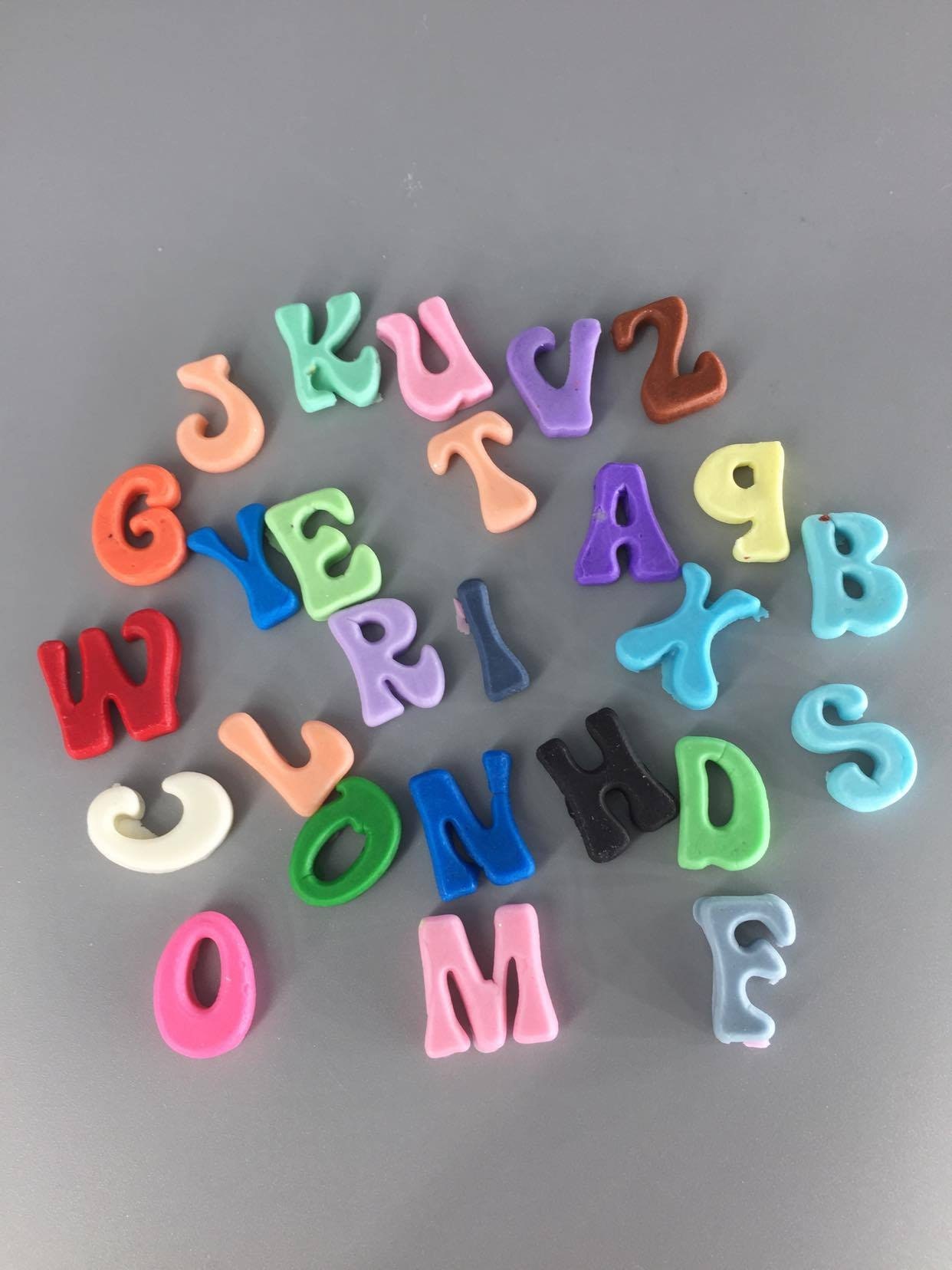 Edible letters, Postings to the Themed Alphabets group duri…