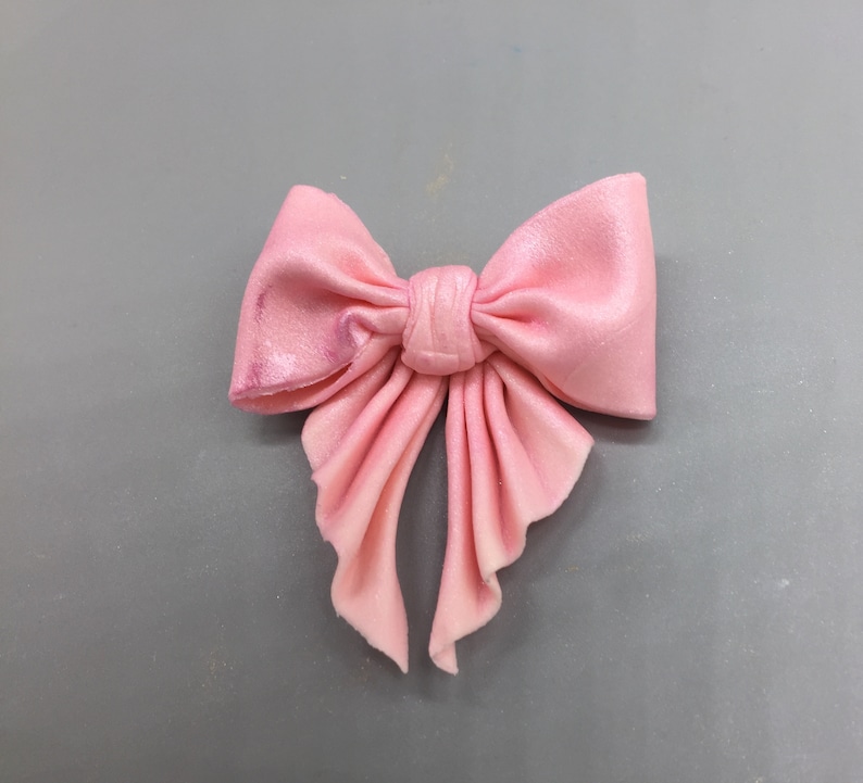 Bow Edible Hand Made Bow Sugar Bow for Cakes and Cupcakes Etsy