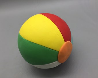 Beach ball cake topper for beach theme cake , pool theme cake