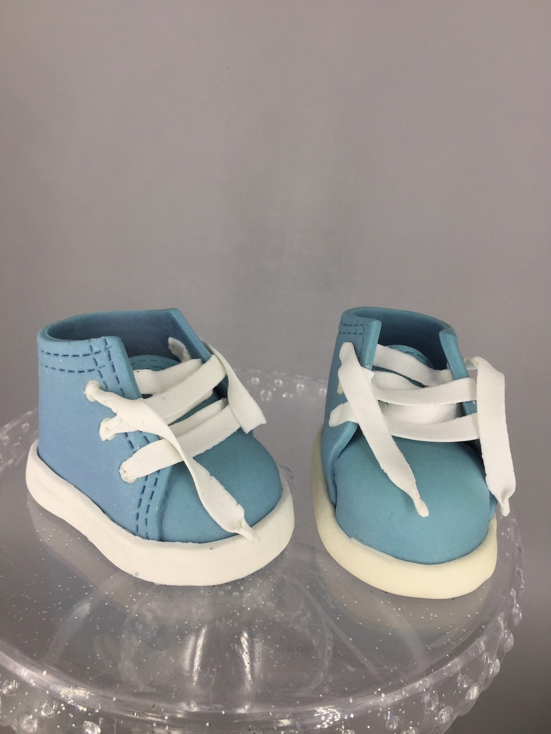 Baby Boy Shoes Cake Topper, Christening Cake Topper, Baptism Cake ...