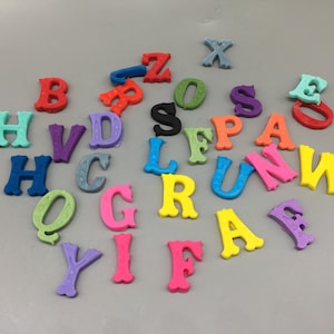 Letters, Alphabet, Fondant letters, Cake decoration,Edible fondant letter decorations #6