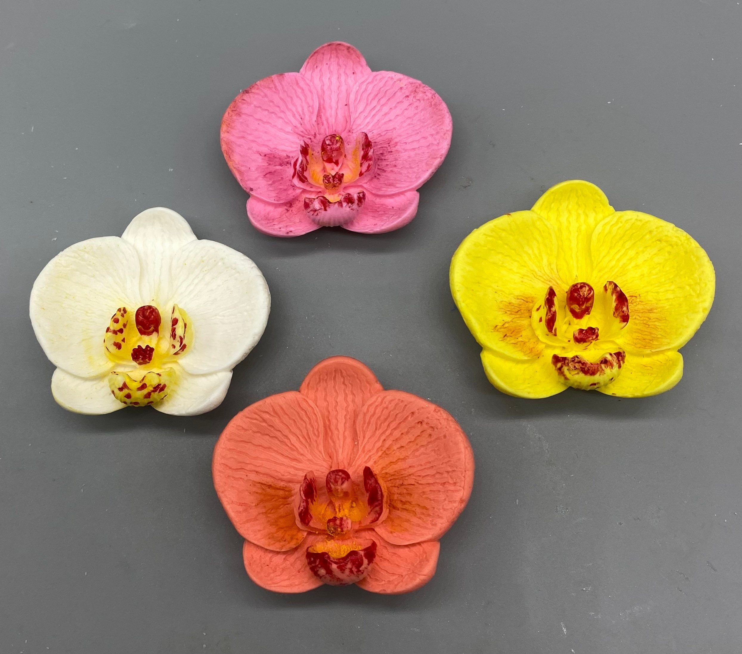 Orchid Edible Orchid Tropical Edible Flowers Fondant Etsy