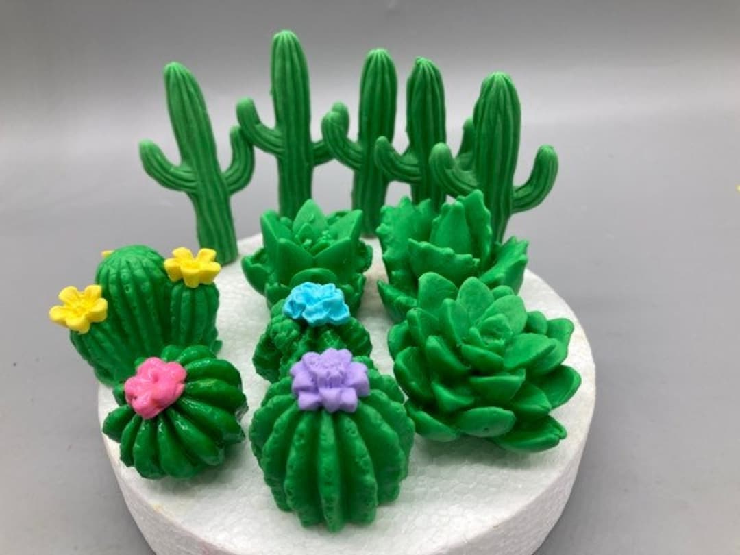 Succulent, Sugar Succulent, Fondant Succulent,cacti, Sugar Cacti, Fondant  Cacti, Succulent for Cake, Succulent for Cupcake, Mini Succulent - Etsy
