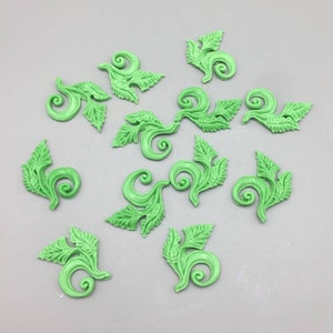 Leaves, fondant, edible,sugar #4